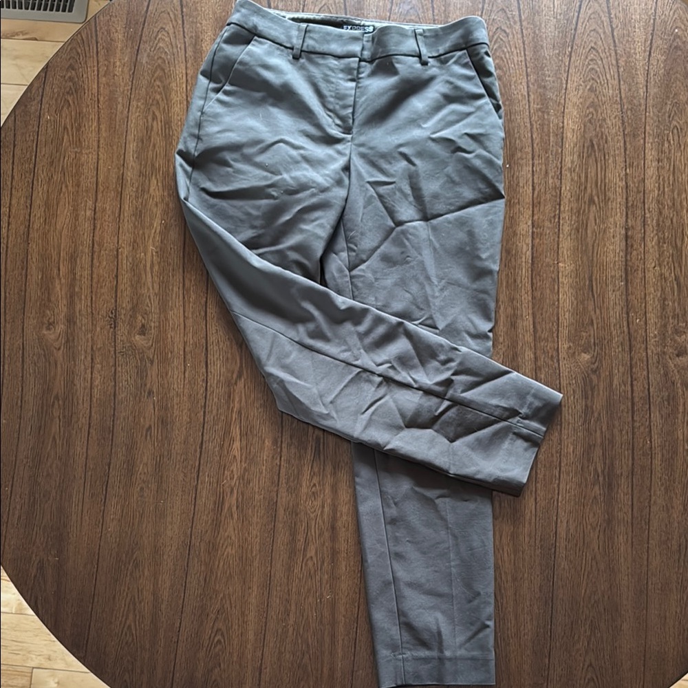 Express green dress pants